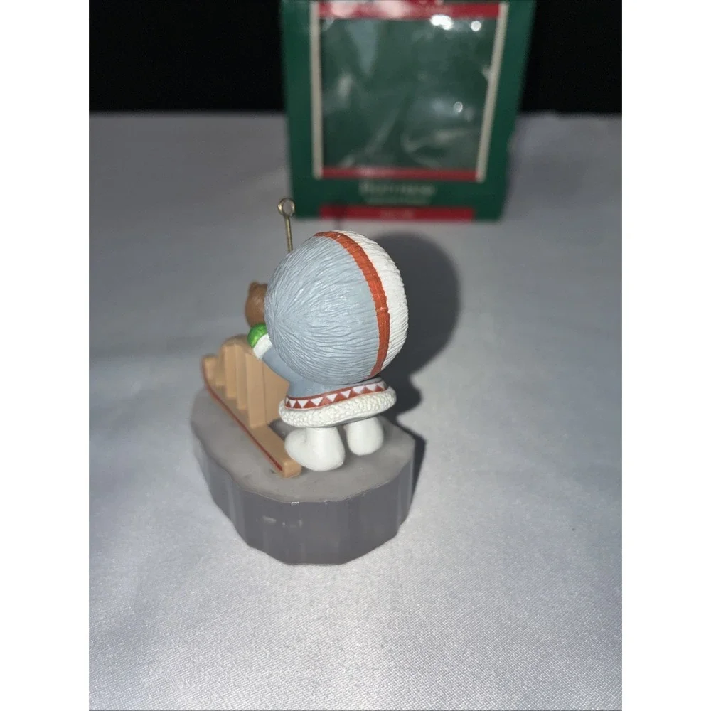 Vintage 1989 Hallmark Frosty Friends Christmas Ornament 10th In Series QX457-2